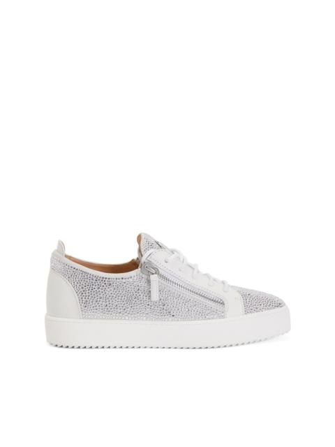 Giuseppe Zanotti rhinestone low-top sneakers