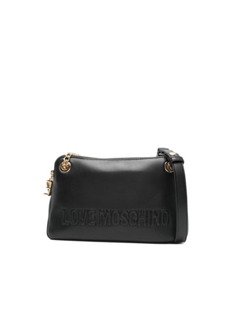 Moschino logo cross body bag