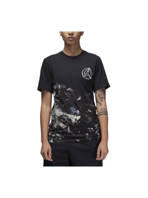 Jordan Air Jordan Flight Artist Series T-Shirt 'Nero' FB7408-010
