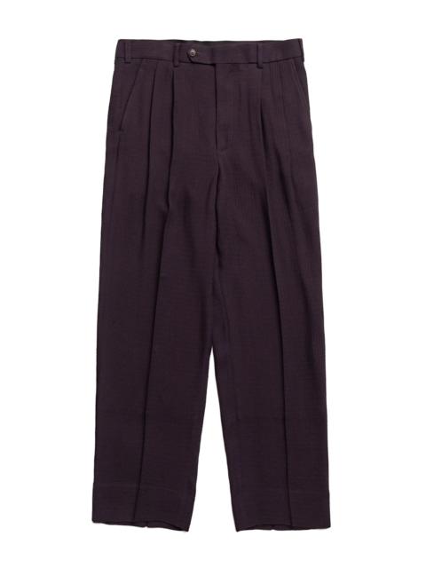 NEEDLES Two Tuck Trouser Stripe Karsey - Brown