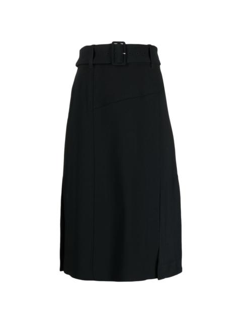 3.1 Phillip Lim belted-waist high-waisted skirt