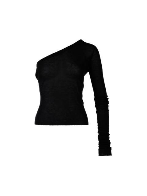 Rick Owens One Shoulder Knit Top
