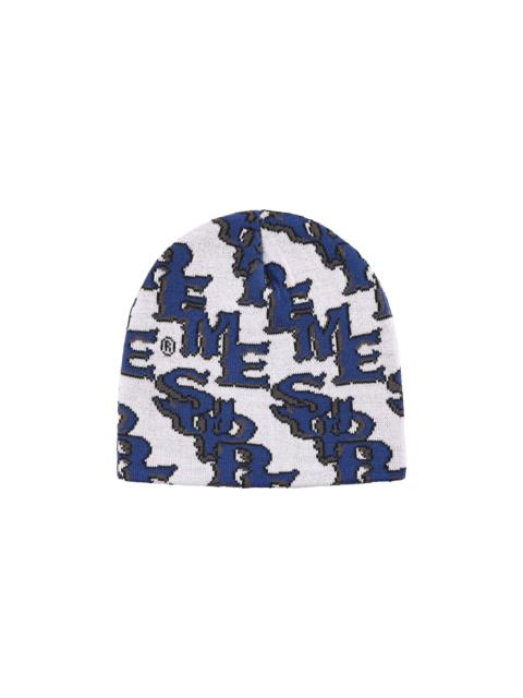 Supreme Slanted Tothic Outline Beanie "SS26 - White" SU27870