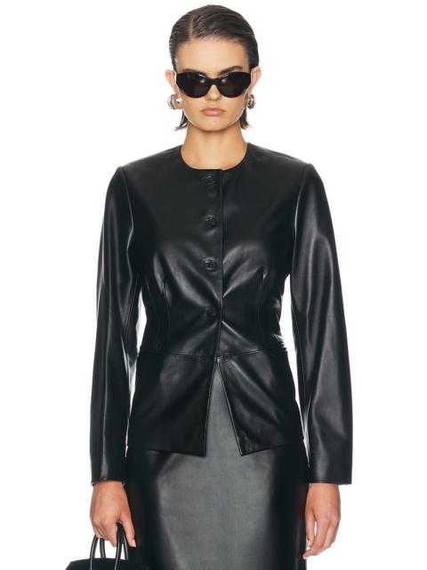 Loulou de Saison Adea Collarless Tailored Jacket