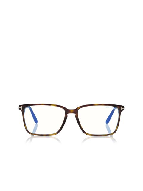 BLUE BLOCK SOFT SQUARE SHAPE OPTICALS