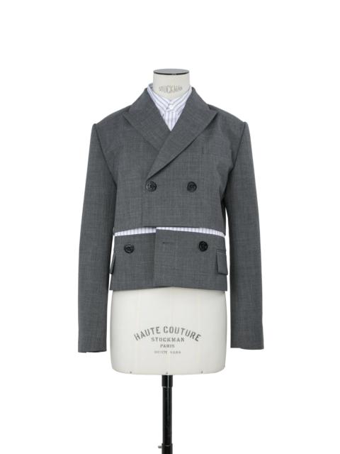 sacai Suiting x Poplin Jacket