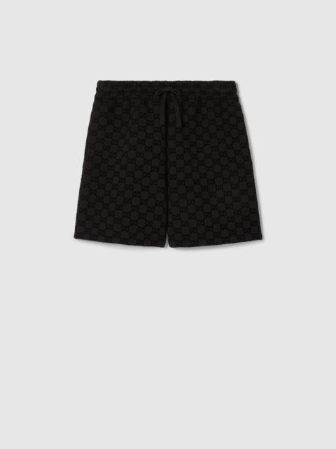 GUCCI Printed jersey basketball shorts