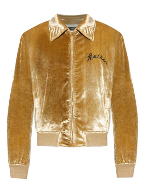 AMIRI logo-embroidered jacket