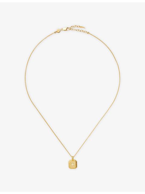 MISSOMA June Birthstone 18ct Gold Vermeil Plated Sterling Silver Pendant Necklace