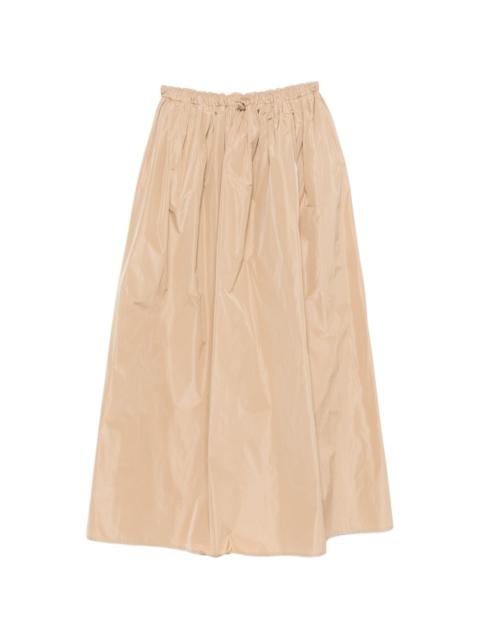 FABIANA FILIPPI drawstring gathered maxi skirt