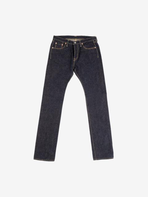 Iron Heart IH-555S-19L 19oz Left Hand Twill Selvedge Denim Super Slim Cut Jeans - Indigo