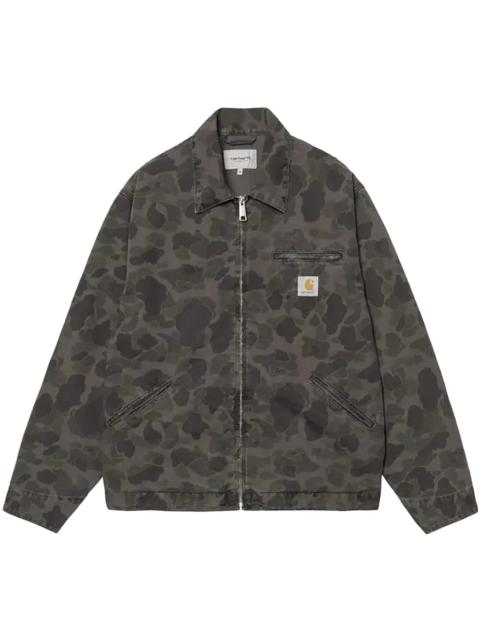 Carhartt WIP Duck Detroit Jacket "Camo Duck Green Porphyry" I034281 3EL GD