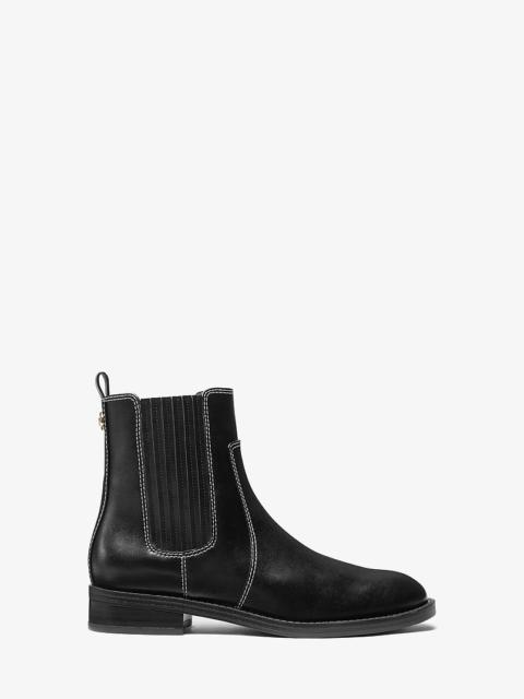 MICHAEL KORS Ella Contrast-Stitched Chelsea Boot