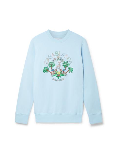 Blue Palm Springs Tennis Club Sweatshirt