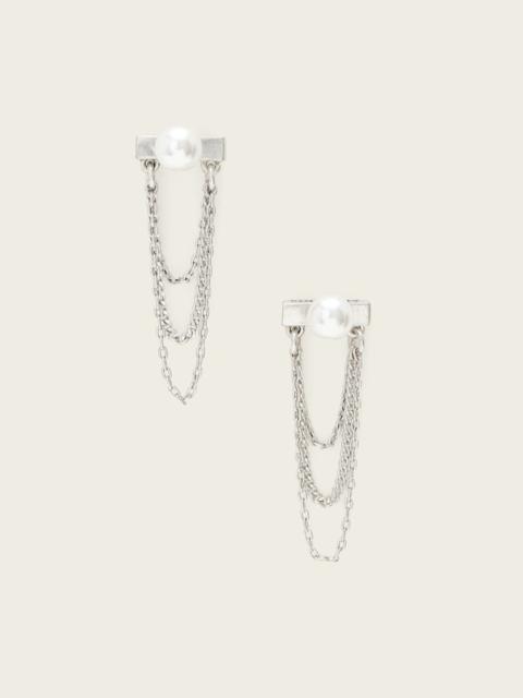 ALLSAINTS NELLIE CHAIN EARRINGS