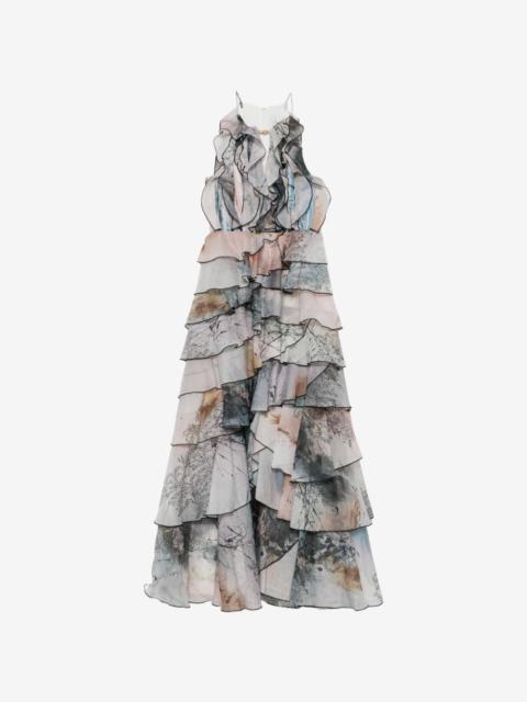 Aje. Cleo ruffled gown
