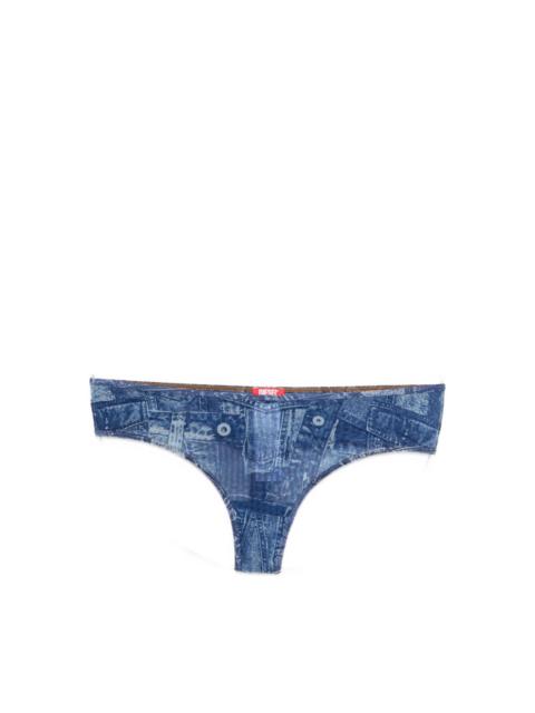 Diesel Denim print briefs