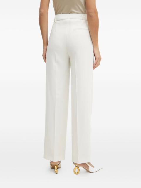 BOSS belt-waist trousers