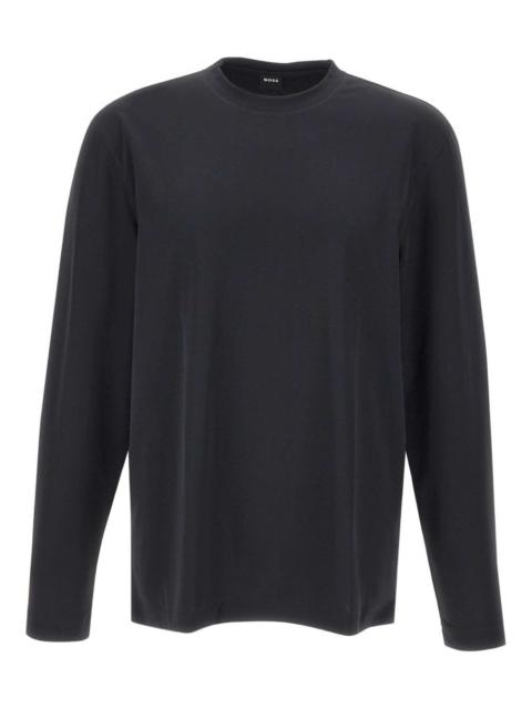 BOSS crew-neck long-sleeve sweatshirt
