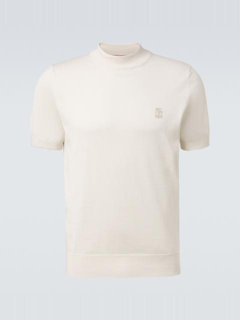 Brunello Cucinelli Logo cotton sweater