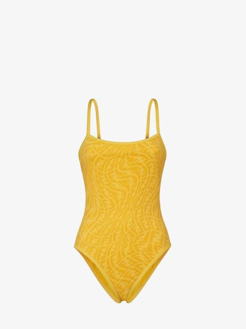 FENDI Yellow Lycra® swimsuit