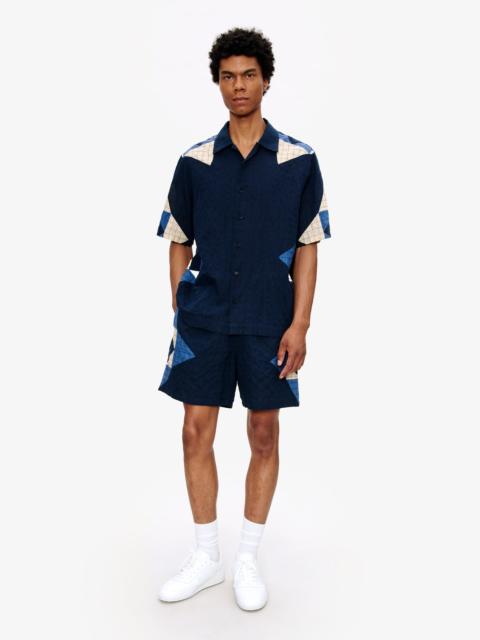 A.P.C. PATCHWORK SHIRT
