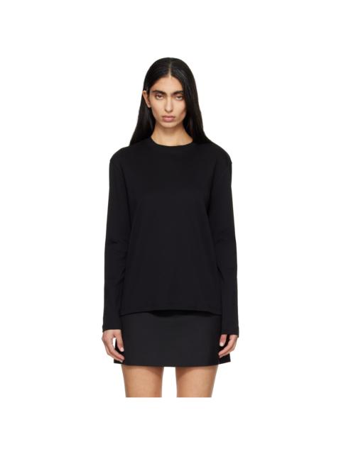 FLORE FLORE Black Maggie Longsleeve T-shirt