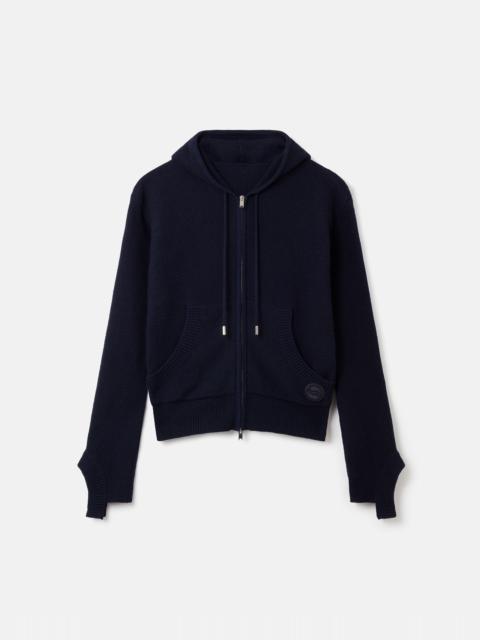 Stella McCartney S-Wave Regenerated Cashmere Knitted Hoodie