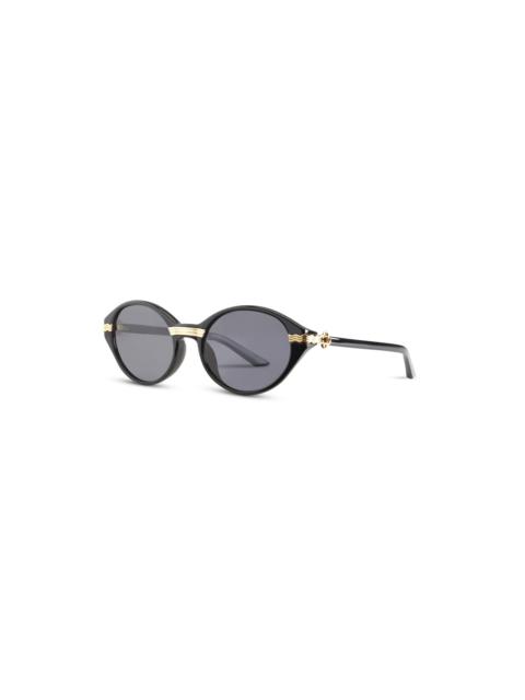 CASABLANCA Black & Gold Cannes Sunglasses