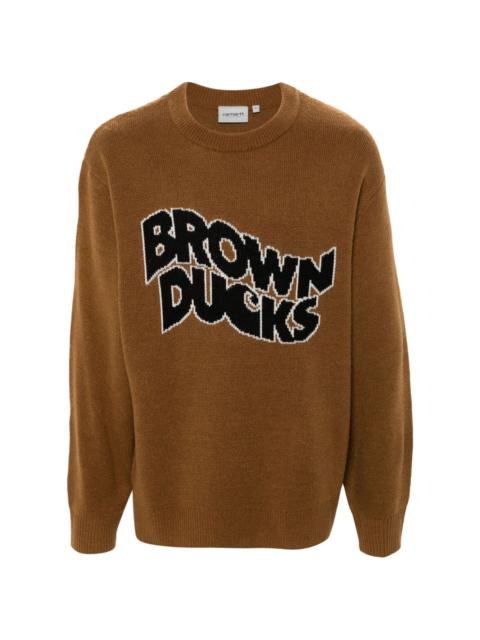 Brown Ducks sweater