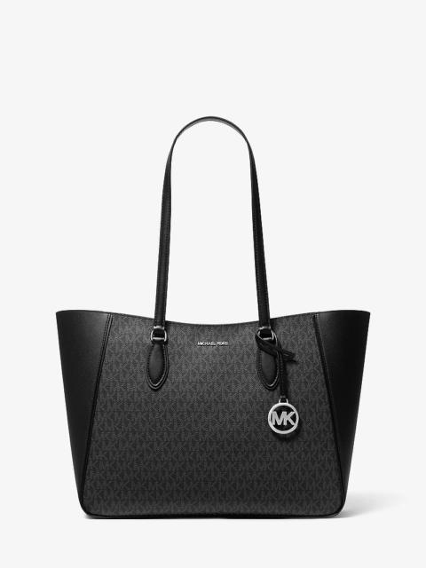 MICHAEL KORS Jet Set Travel Large 3-in-1 Signature Logo Tote Bag