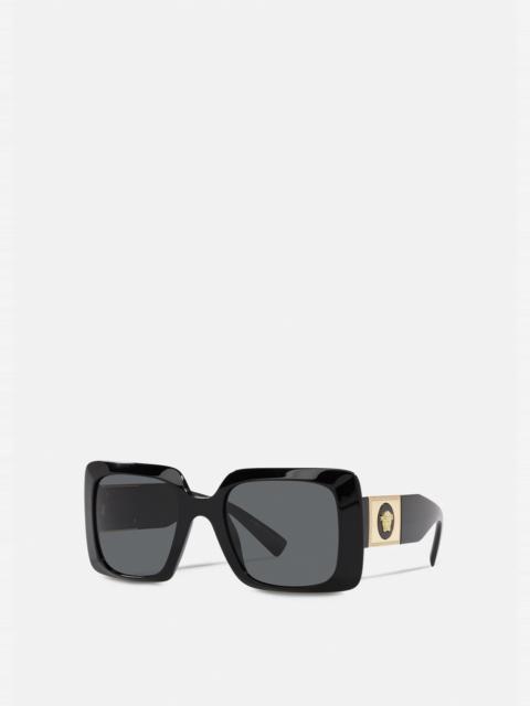 Medusa Stud Squared Sunglasses