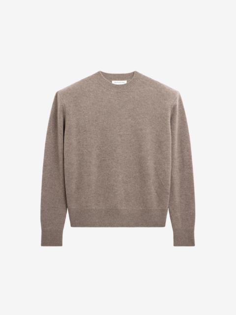 Rafaela Padded Knit Sweater - Dark Taupe