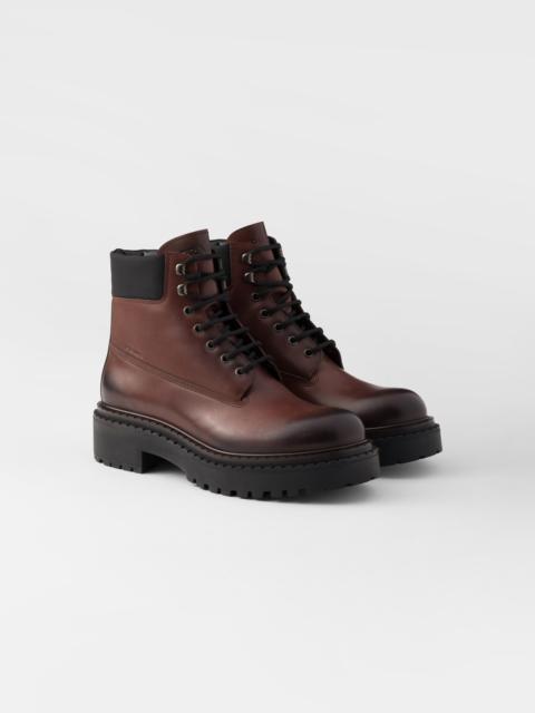 Leather and Re-Nylon work boots