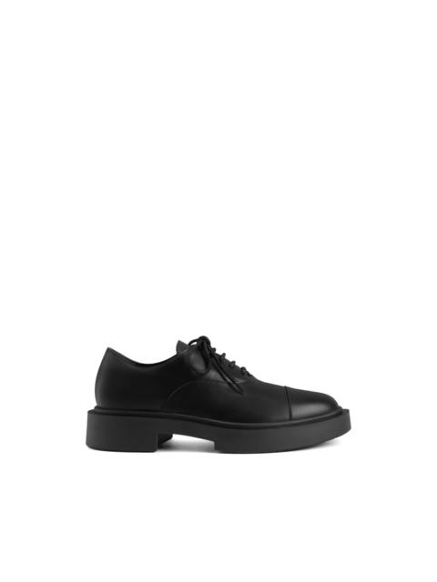 Giuseppe Zanotti harald leather derby shoes