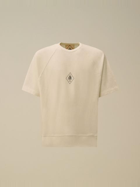 C.P. Company Malfilè Fleece Short Sleeve Sweatshirt