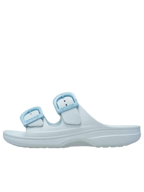 crocs (WMNS) Crocs Saturday Enamel Buckle Sandal 'Vapor Ice' 212867-5EA