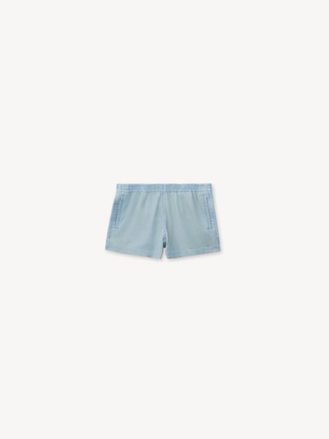 KENZO 'KENZO Sounds' shorts in washed chambray
