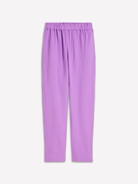 BODEN Double Cloth Crop Pants-Amethyst Purple