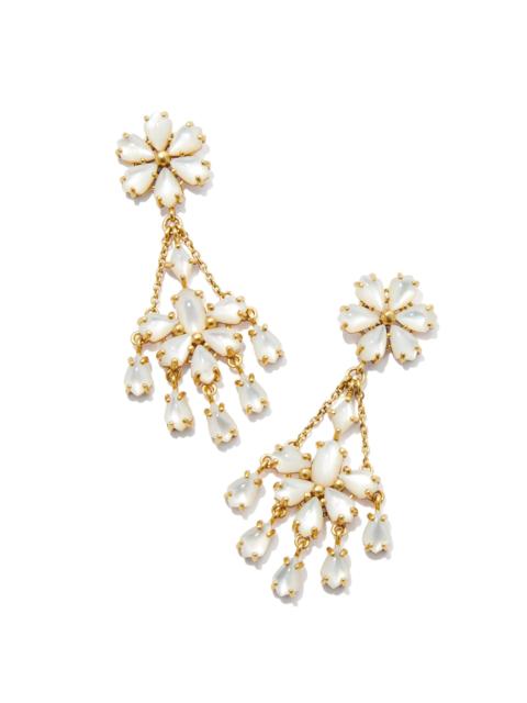 KENDRA SCOTT Wrangler® x Yellow Rose by Kendra Scott Laurel Vintage Gold Statement Earrings