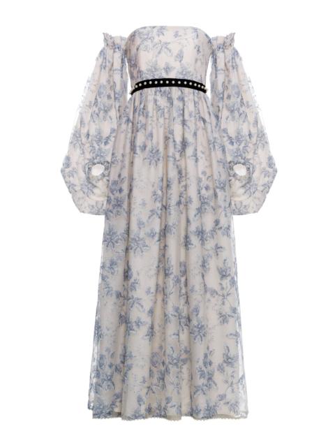 Agua by Agua Bendita Alhelí Bougainvillea Maxi Dress