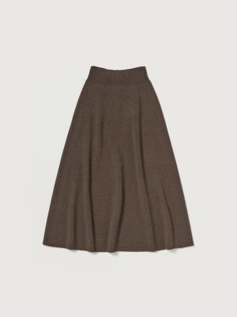 AURALEE SUPER FINE WOOL KNIT SKIRT