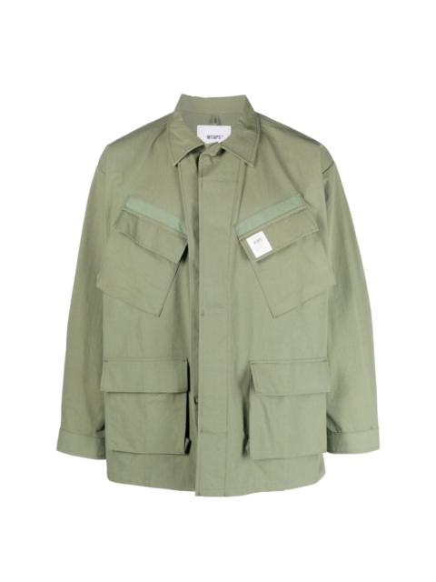 WTAPS patch-pockets long-sleeve jacket