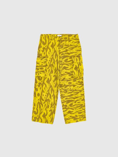 ERL PRINTED WOVEN CARGO PANTS