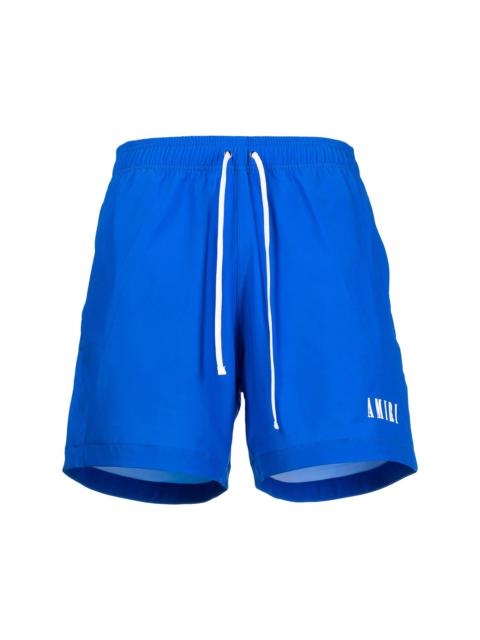 AMIRI logo-print swim shorts