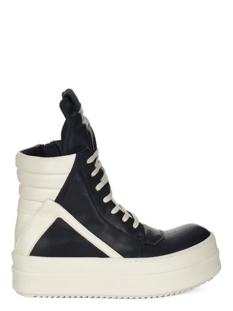 Rick Owens Mega Bumber Geobasket Quilted Leather High-TopSneakers