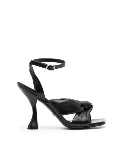 Stuart Weitzman Playa 110mm leather sandals