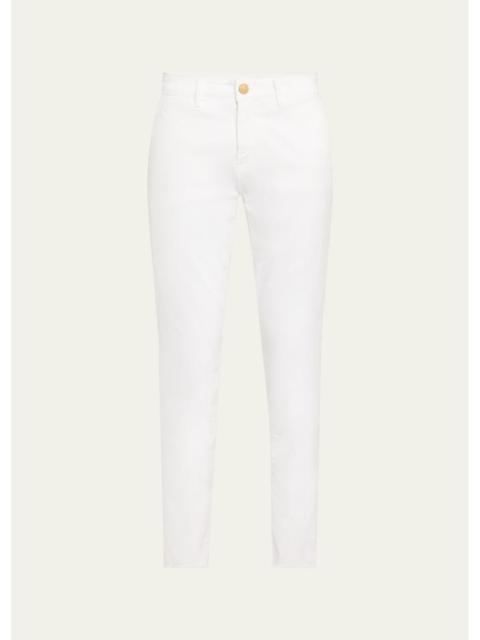 KOBI HALPERIN Cathy Cropped Slim Stretch Cotton Pants
