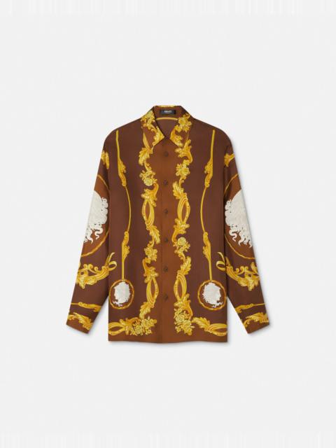 VERSACE Cameo Silk Shirt
