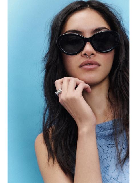 FREE PEOPLE Birdie Cat Eye Sunglasses